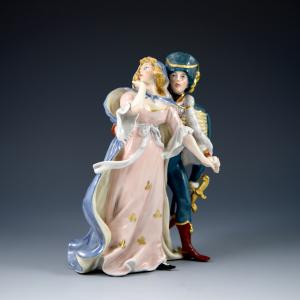 Husar mit Dame